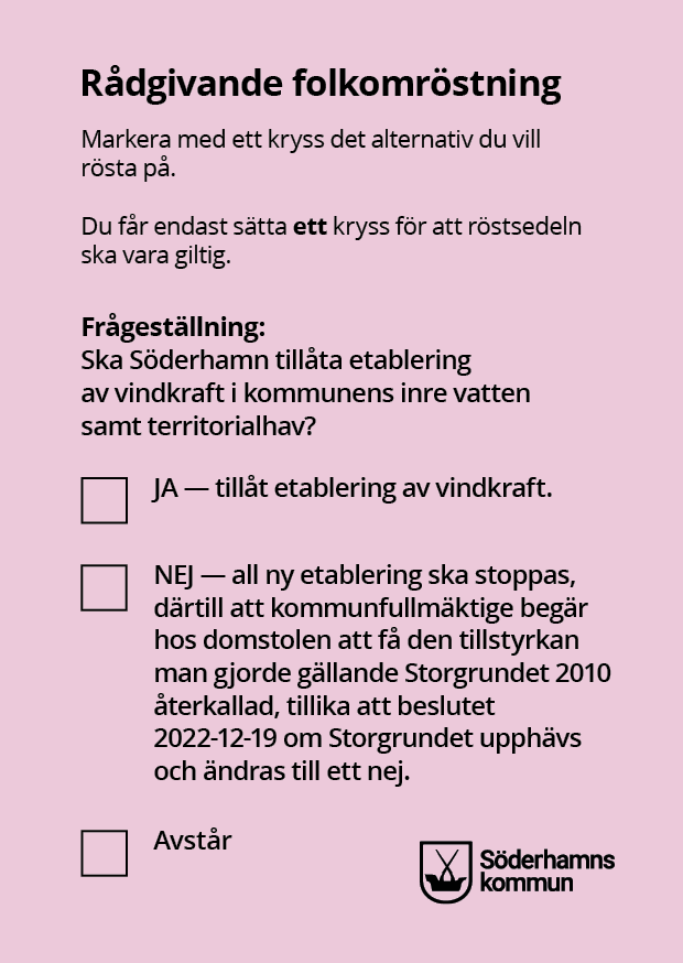 Illustration av röstsedel.